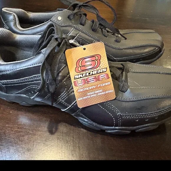 Skechers Men's Diameter Murilo Sneaker, Black, Men's Size 11 - Picture 3 of 7